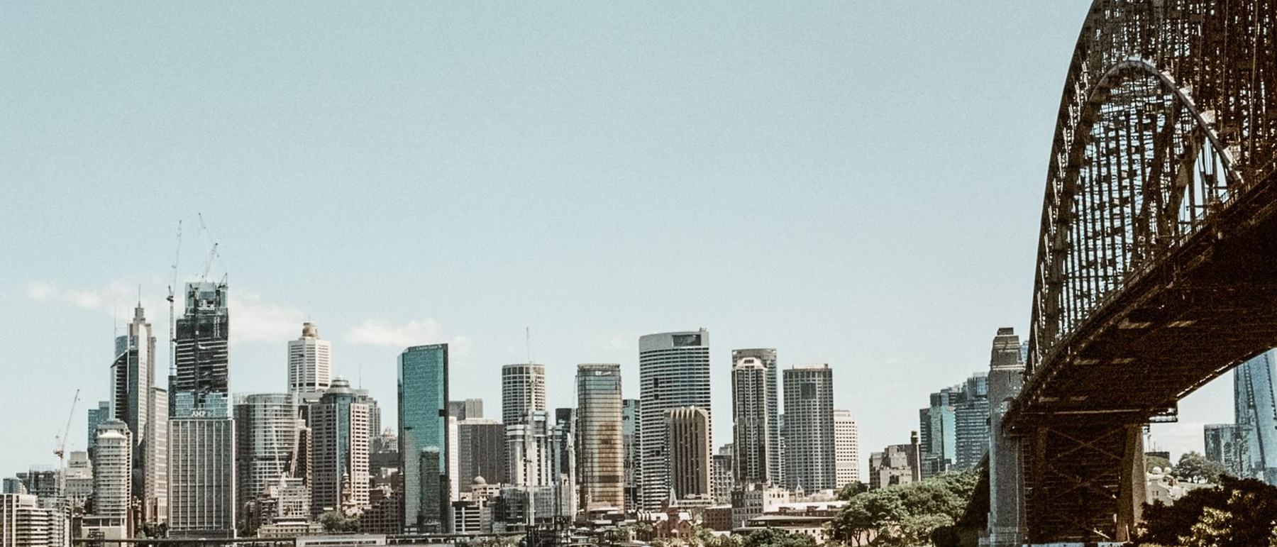 Sydney Harbour and the city skyline