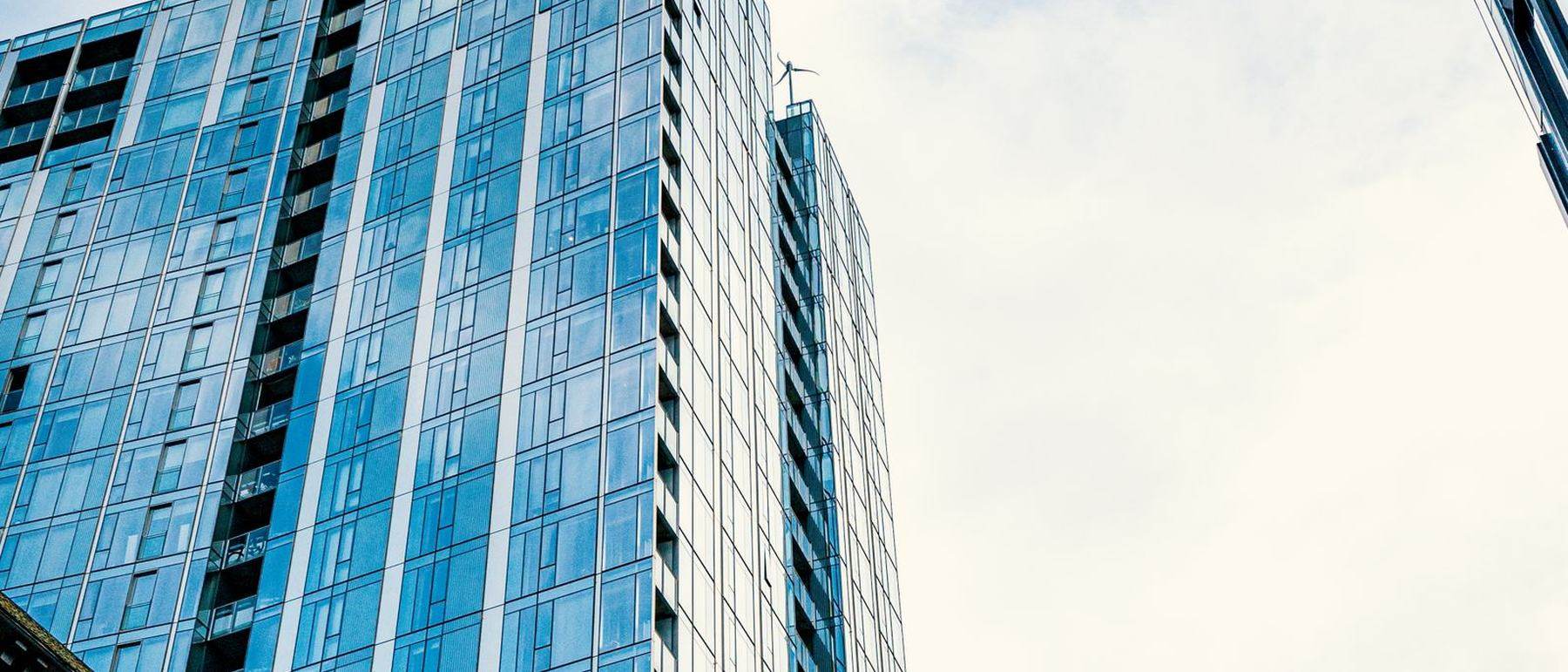 A modern office tower in the Sydney CBD